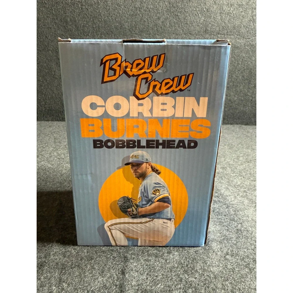 Milwaukee Brewers Corbin Burnes Bobblehead Brew Crew SSH Exclusive MLB Pitcher